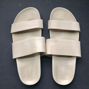 Cream Everlane Sandals